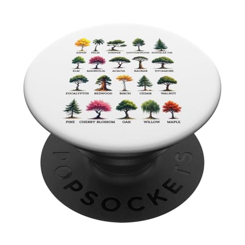 Baumarten Natur Dendrologie Umwelt Tag der Erde PopSockets Klebender PopGrip Baumarten Natur Dendrologie Umwelt Tag der Erde PopSockets Klebender PopGrip von Educational Science Ideas
