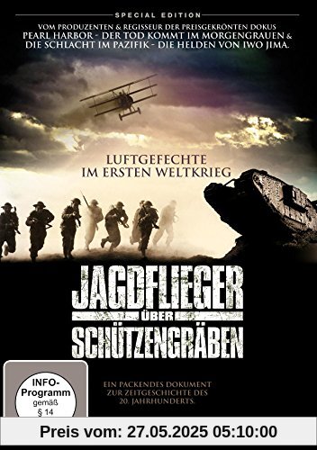 Jagdflieger über Schützengräben - Luftgefechte im Ersten Weltkrieg (2 DVDs) [Special Edition] von Edward F. Feuerherd