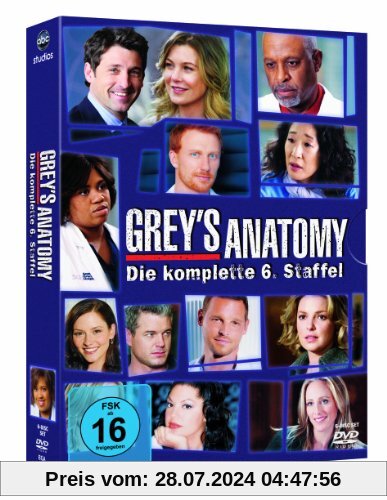 Grey's Anatomy: Die jungen Ärzte - Die komplette 6. Staffel [6 DVDs] von Edward Ornelas