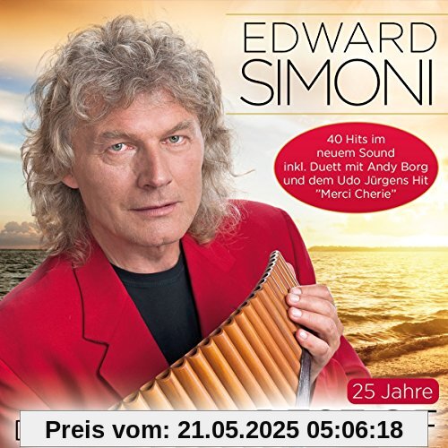 Die ultimative Best Of (inkl. Duett mit Andy Borg und dem Udo-Jürgens-Hit "Merci Cherie") von Edward Simoni - Der Magier der Panflöte