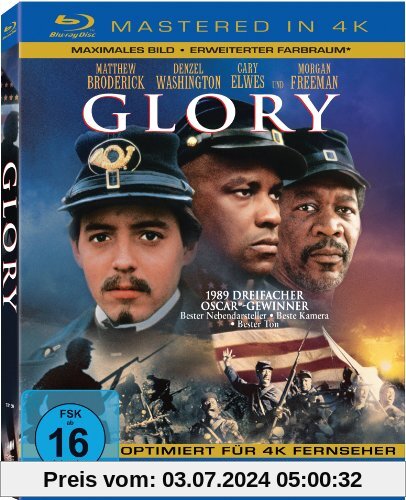 Glory (4K Mastered) [Blu-ray] von Edward Zwick