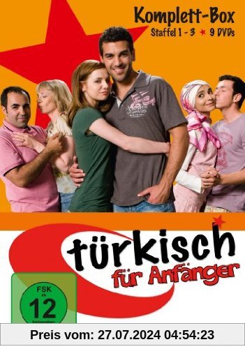 Türkisch für Anfänger - Komplettbox, Staffel 1, 2 & 3 [9 DVDs] von Edzard Onneken
