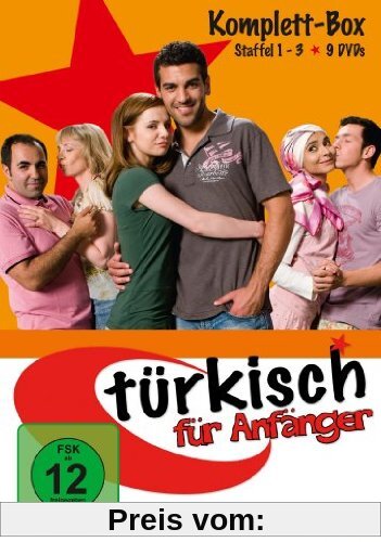 Türkisch für Anfänger - Komplettbox, Staffel 1, 2 & 3 [9 DVDs] von Edzard Onneken