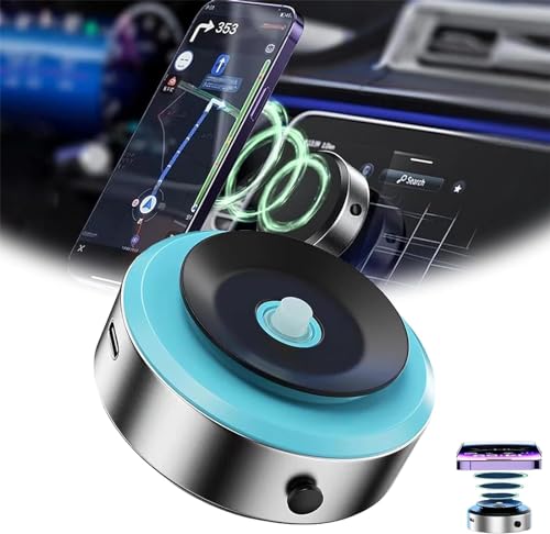 Eeiiey Mpp Gripmaster 360 Magnetic Holder,Moftpivotpro Gripmaster 360 Magnetic Holder,Magnetic Cell Phone Holder for Car Vacuum Adsorption,Portable Magnetic Phone Holder,for All Cell Phones (Blue) von Eeiiey