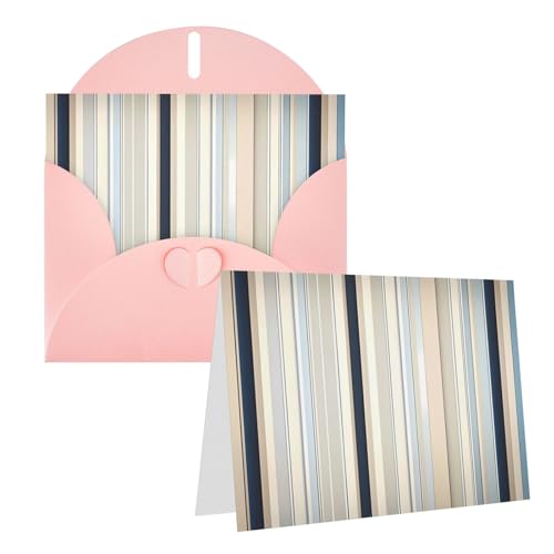 Eekstdbn Grußkarten Blau Beige Streifenmuster Grußkarte mit allen Anlässen Karten Einladung Urlaubskarte Jubiläumskarte Eekstdbn Grußkarten Blau Beige Streifenmuster Grußkarte mit allen Anlässen Karten Einladung Urlaubskarte Jubiläumskarte von Eekstdbn