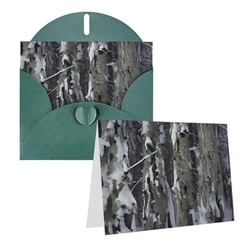 Eekstdbn Grußkarten Cold Tree Camouflage Grußkarte mit allen Anlässen, Einladung, Urlaubskarte, Jubiläumskarte von Eekstdbn