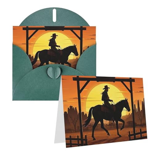 Eekstdbn Grußkarten Cowboy Reiten Ranch Wüste Grußkarte mit allen Anlässen Karten Einladung Urlaub Karte Jubiläumskarte Eekstdbn Grußkarten Cowboy Reiten Ranch Wüste Grußkarte mit allen Anlässen Karten Einladung Urlaub Karte Jubiläumskarte von Eekstdbn
