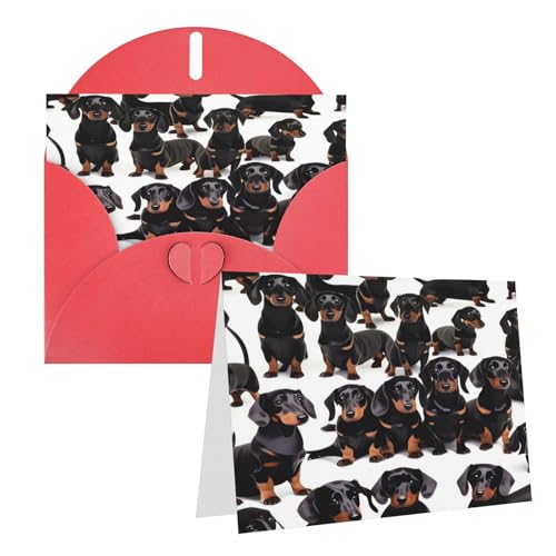 Eekstdbn Grußkarten Dackel Weiner Haustier Hund Grußkarte mit allen Anlässen Karten Einladung Urlaub Karte Jahrestag Karte Eekstdbn Grußkarten Dackel Weiner Haustier Hund Grußkarte mit allen Anlässen Karten Einladung Urlaub Karte Jahrestag Karte von Eekstdbn
