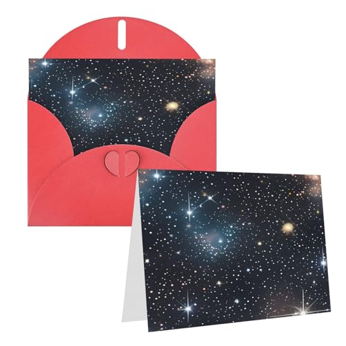 Eekstdbn Grußkarten Sternbild Sternhaufen Galaxien Grußkarte mit allen Anlässen Karten Einladung Urlaubskarte Jubiläumskarte von Eekstdbn