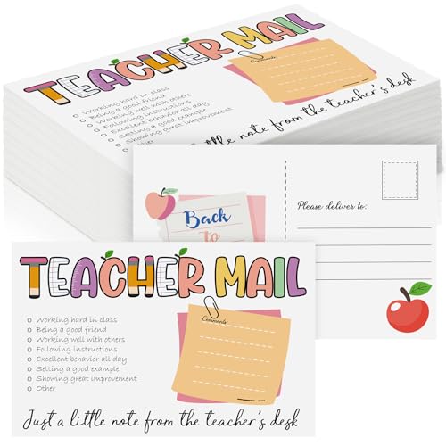 Eersida Niedliche Bleistift-Postkarten für Lehrer, Postkarten für Studenten, Klassenzimmer, Anreize für positives Verhalten, Klassenzimmer, Zubehör für Kindergarten, Grundschule, Vorschule, 200 Stück Eersida Niedliche Bleistift-Postkarten für Lehrer, Postkarten für Studenten, Klassenzimmer, Anreize für positives Verhalten, Klassenzimmer, Zubehör für Kindergarten, Grundschule, Vorschule, 200 Stück von Eersida