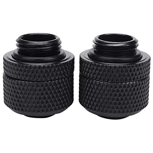 Eeuye 2 Stücke Wasser Kühlung Armaturen G1 / 4 Außen Gewinde Pagode für 9,5X12,7 mm Weich Computer Kühl System Stecker Schwarz Eeuye 2 Stücke Wasser Kühlung Armaturen G1 / 4 Außen Gewinde Pagode für 9,5X12,7 mm Weich Computer Kühl System Stecker Schwarz von Eeuye