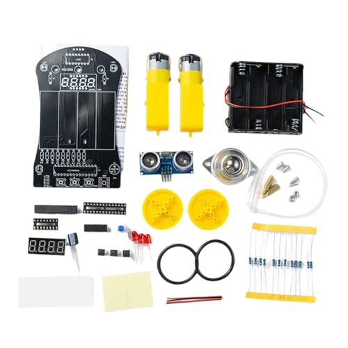 Eeuye 51 MCU Smart Car DIY Elektronik Bausatz Ultraschall Hindernisvermeidung Auto Automatisches Entfernungsmessungs Roboter Programmier Bausatz Eeuye 51 MCU Smart Car DIY Elektronik Bausatz Ultraschall Hindernisvermeidung Auto Automatisches Entfernungsmessungs Roboter Programmier Bausatz von Eeuye