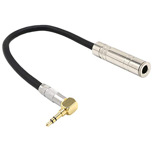 Eeuye 6.35 Buchse Stereo Auf 3.5 Stecker Stereo HiFi Mikrofon Audio Verlängerungs Kabel Kurzes 90 Grad Audio Kabel Eeuye 6.35 Buchse Stereo Auf 3.5 Stecker Stereo HiFi Mikrofon Audio Verlängerungs Kabel Kurzes 90 Grad Audio Kabel von Eeuye
