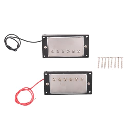 Eeuye Humbucker Doppel Spulen Tonabnemer Hals und Steg Kompatibel mit LP Stil Elektrisch Gitarre für Gitarren Teile Set Eeuye Humbucker Doppel Spulen Tonabnemer Hals und Steg Kompatibel mit LP Stil Elektrisch Gitarre für Gitarren Teile Set von Eeuye