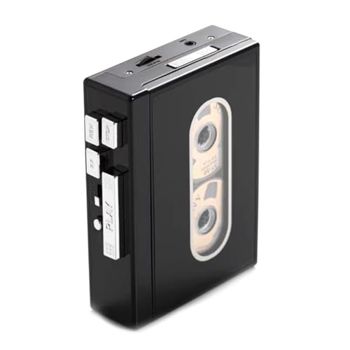 Eeuye Kassettenspieler mit Vollem Stereo-Sound, U-Disk, DC 5 V, 128, USB 2.0, Binauraler Tonbandspieler für das Erlernen Von Musik und Sprachen zu Hause von Eeuye