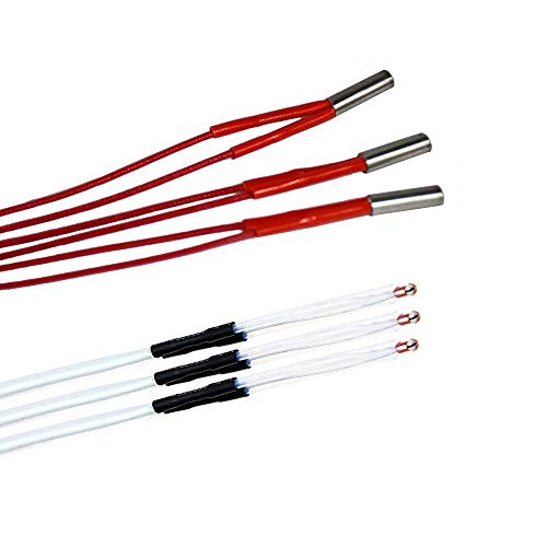 24 V 40 W Heizpatrone Thermistor NTC 100 K 3950 Draht 1 m für Ender 3 Ender 3 Pro 3D-Drucker Zubehör Eewolf von Eewolf