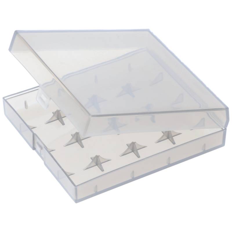 Efest H4 Aufbewahrungsbox für 4x 18650 Akkus bis max. Länge von 67mm, aus Kunststoff von Efest