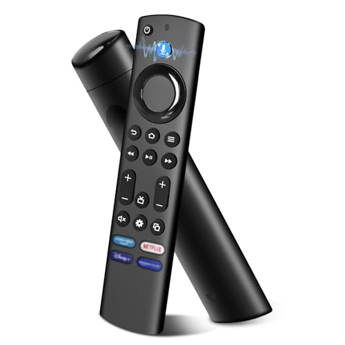Ersatz-Sprachfernbedienung, 4th Gen Ersatz Fernbedienung mit Sprachfunktion Passend AMZ-Fire-TV s-tick/Cube/Lite/2 Gen/3 Gen/4K/4K MAX, für Insignia/Pioneer Smart TVs Ersatz-Sprachfernbedienung, 4th Gen Ersatz Fernbedienung mit Sprachfunktion Passend AMZ-Fire-TV s-tick/Cube/Lite/2 Gen/3 Gen/4K/4K MAX, für Insignia/Pioneer Smart TVs von Effdrdfs