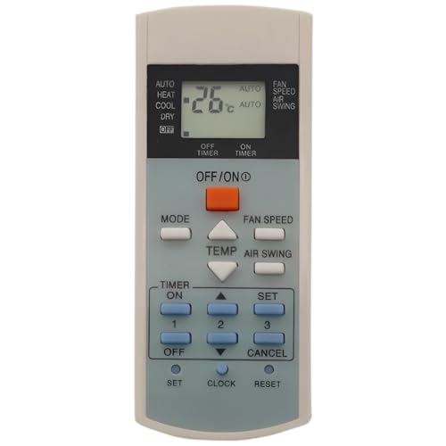 A75C3297 Ersatzfernbedienung für Panasonic Klimaanlage A75C2841 A75C2925 A75C3623 A75C3625 A75C2817 A75C2825 A75C3407 KTSX003 A75C4448 A75C3297 Ersatzfernbedienung für Panasonic Klimaanlage A75C2841 A75C2925 A75C3623 A75C3625 A75C2817 A75C2825 A75C3407 KTSX003 A75C4448 von Effireli
