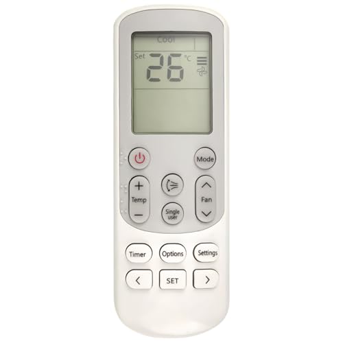 DB93-14643S Ersatz-Fernbedienung für Samsung Klimaanlage AJ0099JNADCH AJ009JNLDCH ADE J009JNNDCH AJ012JNADCH AJ012JNLDCH AJ012JNNDCH AJ018JNADCH AJ018JNLDCH 8JNNDCH AJ020JCJ2CH AJ024JCJ3CH DB93-14643S Ersatz-Fernbedienung für Samsung Klimaanlage AJ0099JNADCH AJ009JNLDCH ADE J009JNNDCH AJ012JNADCH AJ012JNLDCH AJ012JNNDCH AJ018JNADCH AJ018JNLDCH 8JNNDCH AJ020JCJ2CH AJ024JCJ3CH von Effireli