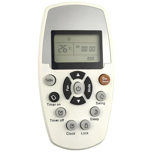 DG11E5-01 Ersatzfernbedienung für Whirlpool Klimaanlage DG11E5-01 Ersatzfernbedienung für Whirlpool Klimaanlage von Effireli