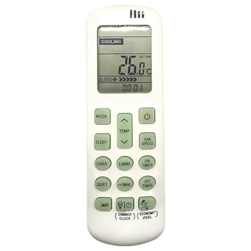 DG11R2-01 Ersatzfernbedienung für Hisense Klimaanlage HSA71R HSA71C DG11R2-01 Ersatzfernbedienung für Hisense Klimaanlage HSA71R HSA71C von Effireli