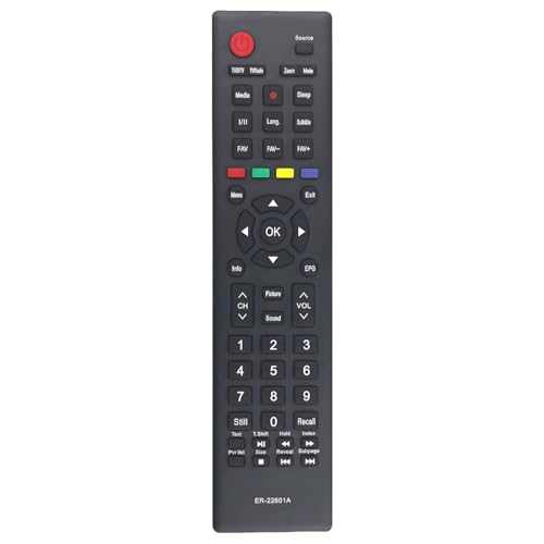 ER-22601A Ersatz-Fernbedienung für Hisense TV HL24K20D HL32K20D 24D33 24E33 24F33 32D33 40D50P 50D36P 32D36 32D50 32M2160 T163920 ER-22601A Ersatz-Fernbedienung für Hisense TV HL24K20D HL32K20D 24D33 24E33 24F33 32D33 40D50P 50D36P 32D36 32D50 32M2160 T163920 von Effireli