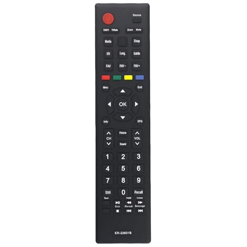 ER-22601B Ersatz-Fernbedienung für Hisense TV H40M2100S H32N2105S H43N2100S H39N2110S LHD24D33NSEU ER22601B HE43M2165FTS H32N2100S H49NEC200 000S HG 39A5100 H49N2100S H32MEC2150S ER-22601B Ersatz-Fernbedienung für Hisense TV H40M2100S H32N2105S H43N2100S H39N2110S LHD24D33NSEU ER22601B HE43M2165FTS H32N2100S H49NEC200 000S HG 39A5100 H49N2100S H32MEC2150S von Effireli