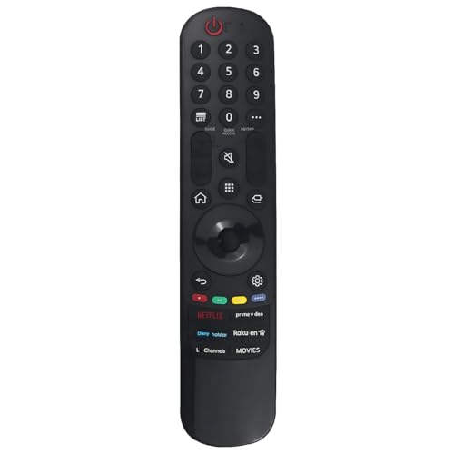 MR21GA MR21GC Infrarot Ersatz Fernbedienung für LG Smart TV 65NANO866PA 65NANO916PA 65NANO966PA 65QNED916PA 65QNED996PB 65UP77006LB 65UP78006LB 65UP80006LR 65UP8100 06LA 65UP81006LR 70NANO756PA MR21GA MR21GC Infrarot Ersatz Fernbedienung für LG Smart TV 65NANO866PA 65NANO916PA 65NANO966PA 65QNED916PA 65QNED996PB 65UP77006LB 65UP78006LB 65UP80006LR 65UP8100 06LA 65UP81006LR 70NANO756PA von Effireli