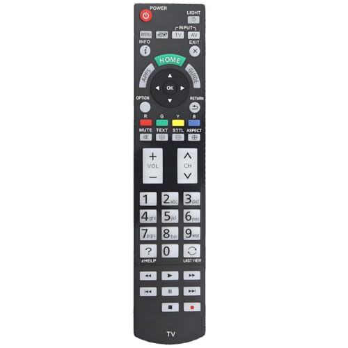 N2QAYB000854 Ersatz-Fernbedienung für Panasonic TV THP55VT60A THP55VT60Z THP65VT60A THP65VT60Z TH-P55VT60A TH-P55VT60Z TH-P65VT60A TH-P65VT60Z N2QAYB000854 Ersatz-Fernbedienung für Panasonic TV THP55VT60A THP55VT60Z THP65VT60A THP65VT60Z TH-P55VT60A TH-P55VT60Z TH-P65VT60A TH-P65VT60Z von Effireli