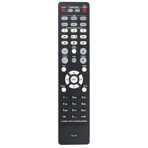 RC-1173 Ersatz-Fernbedienung für Denon CD-Player DCD-520AE DCD-720AE PMA-520AE PMA-720AE von Effireli