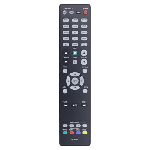 RC-1239 Ersatz-Fernbedienung für Denon AV-Receiver AVRX2700H AVRS960H AVR-X3700H AVR-X2700H AVR-S960H AVRX3700H RC-1239 Ersatz-Fernbedienung für Denon AV-Receiver AVRX2700H AVRS960H AVR-X3700H AVR-X2700H AVR-S960H AVRX3700H von Effireli