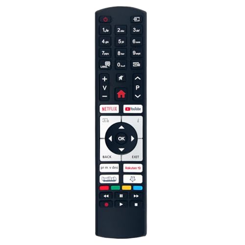 RC4518P Ersatz-Fernbedienung für Telefunken Smart TV TF3236HX80LU 3261X 930B XH32K550D XU55K700 TE39PNDB42V2D TF22D880VC TF2636X860LU TF2636X860LU. /2 TF3 236HX847LU RC4518P Ersatz-Fernbedienung für Telefunken Smart TV TF3236HX80LU 3261X 930B XH32K550D XU55K700 TE39PNDB42V2D TF22D880VC TF2636X860LU TF2636X860LU. /2 TF3 236HX847LU von Effireli