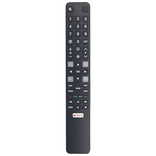 RC802N YU14 Ersatzfernbedienung für TCL Smart TV 65C2US 75C2US 43P20US 32S6000S 40S6000FS 43S6000 000FS U65S9906 U43P6006 RC802N YU14 Ersatzfernbedienung für TCL Smart TV 65C2US 75C2US 43P20US 32S6000S 40S6000FS 43S6000 000FS U65S9906 U43P6006 von Effireli