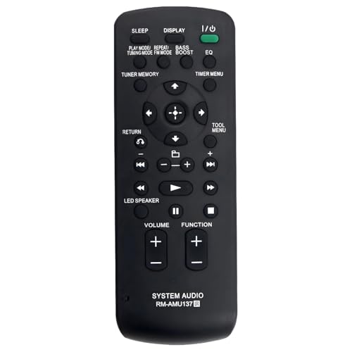 RM-AMU137 Ersatzfernbedienung für Sony Audio-Stereoanlage FST-GTK33iP HCD-FX300i HCD-HX35R HCD-HX50BTR HCD-HX70BTR HCD-LX30iR HCD-LX40i HCD-MX500 HCD-MX500i HCD-MX550I RDH-GTKK 11iP RDD. H-GTK33iP RM-AMU137 Ersatzfernbedienung für Sony Audio-Stereoanlage FST-GTK33iP HCD-FX300i HCD-HX35R HCD-HX50BTR HCD-HX70BTR HCD-LX30iR HCD-LX40i HCD-MX500 HCD-MX500i HCD-MX550I RDH-GTKK 11iP RDD. H-GTK33iP von Effireli