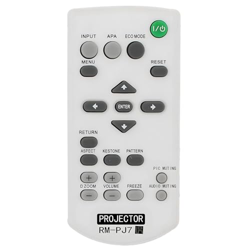 RM-PJ7 Ersatz-Fernbedienung für Sony Projektor VPL-EX145 VPL-EX175 VPL-SW125 VPL-SW525 VPL-SW525C VPL-SW535 VPL-SW535C VPL-SW535EBPAC VPL-SX125 VPL-SX535 VPL-SX535 VPL-SX535 PL-SX53 5EBPAC VPL-BW120S von Effireli