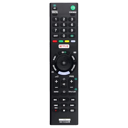 RMT-TX102D Ersatz-Fernbedienung für Sony TV KDL-49WD750 KDL-32WD758 KDL-48R555C KDL-40R555C KDL-32R505C KDL-43WD751 KDL-32WD751 KDL-49WD753 KDL-32WD600000 KDL-32. WD605, KDL-32WD603, KDL-48WD650 RMT-TX102D Ersatz-Fernbedienung für Sony TV KDL-49WD750 KDL-32WD758 KDL-48R555C KDL-40R555C KDL-32R505C KDL-43WD751 KDL-32WD751 KDL-49WD753 KDL-32WD600000 KDL-32. WD605, KDL-32WD603, KDL-48WD650 von Effireli