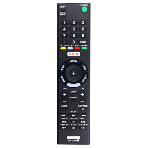 RMT-TX102U Ersatz-Fernbedienung für Sony TV KDL-32R500C KDL-48R550C KDL32R500C KDL40R510C KDL-48R510C KDL-48R530C KDL40R530C KDL40R550C KDL-48W650D KDL-40W 650D KDL-40R510C KDL-40R530C KDL-40R550C RMT-TX102U Ersatz-Fernbedienung für Sony TV KDL-32R500C KDL-48R550C KDL32R500C KDL40R510C KDL-48R510C KDL-48R530C KDL40R530C KDL40R550C KDL-48W650D KDL-40W 650D KDL-40R510C KDL-40R530C KDL-40R550C von Effireli