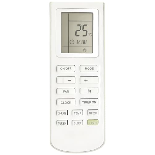 YAM1F Ersatzfernbedienung für Gree Klimaanlage GMV-R28P/NAB-K GMV-R36P/NAB-K GMV-R22P/NAB-K von Effireli