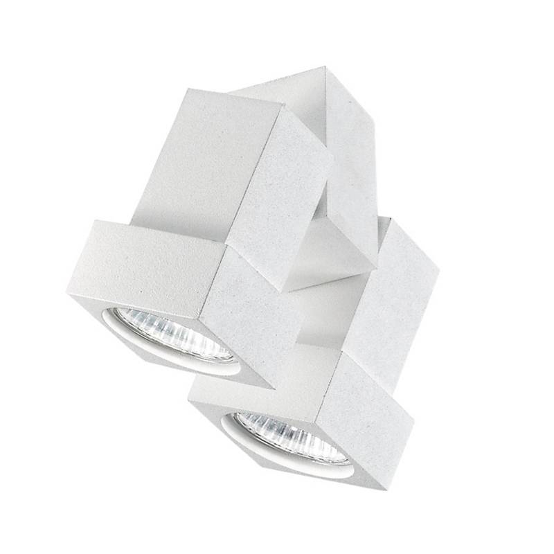 Egger DLS Deckenleuchte STYLE Q, 2-flammig, weiß von Egger Licht