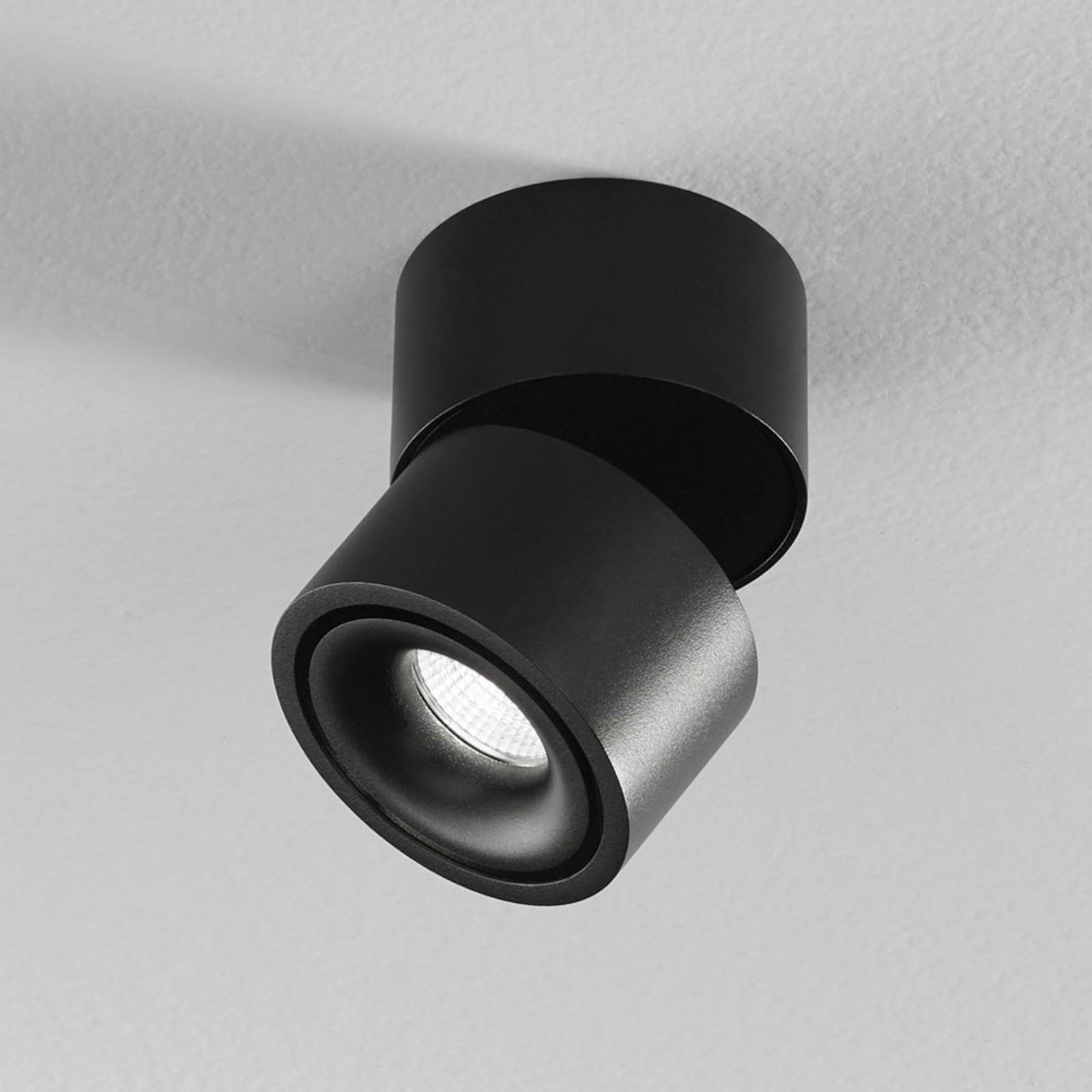 Egger Clippo S LED-Deckenspot, schwarz von Egger Licht