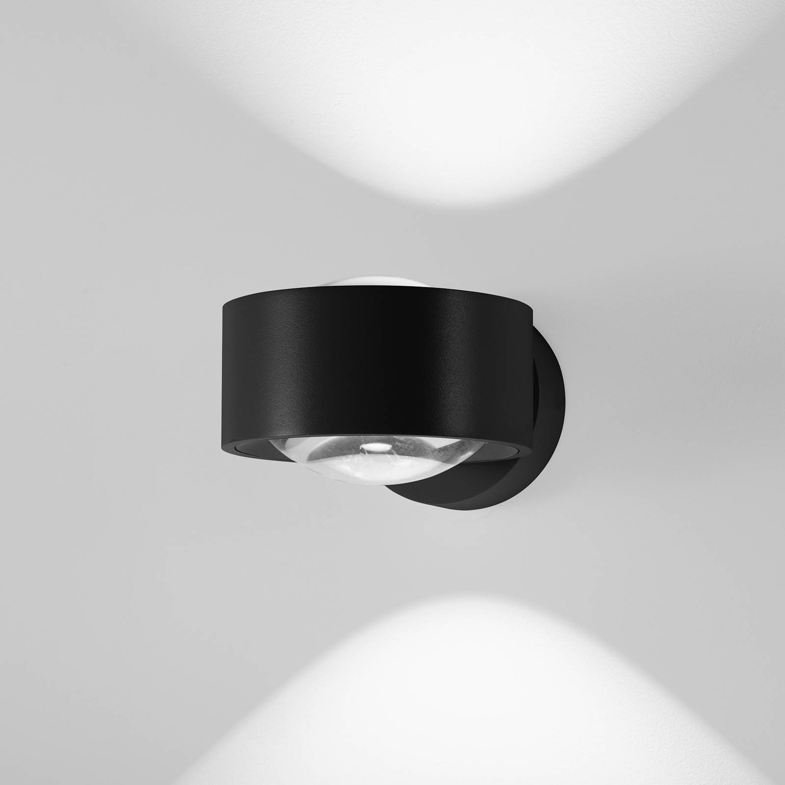 Egger DLS LED-Wandlampe Clippo Optic, schwarz, DTW, up/down Egger DLS LED-Wandlampe Clippo Optic, schwarz, DTW, up/down von Egger Licht