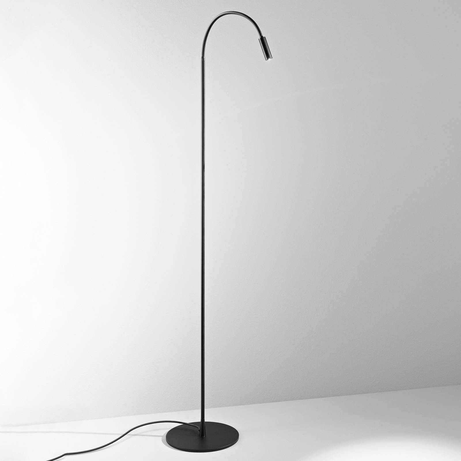 Egger DLS LED-Stehleuchte Zooom, Flexarm, schwarz Egger DLS LED-Stehleuchte Zooom, Flexarm, schwarz von Egger Licht