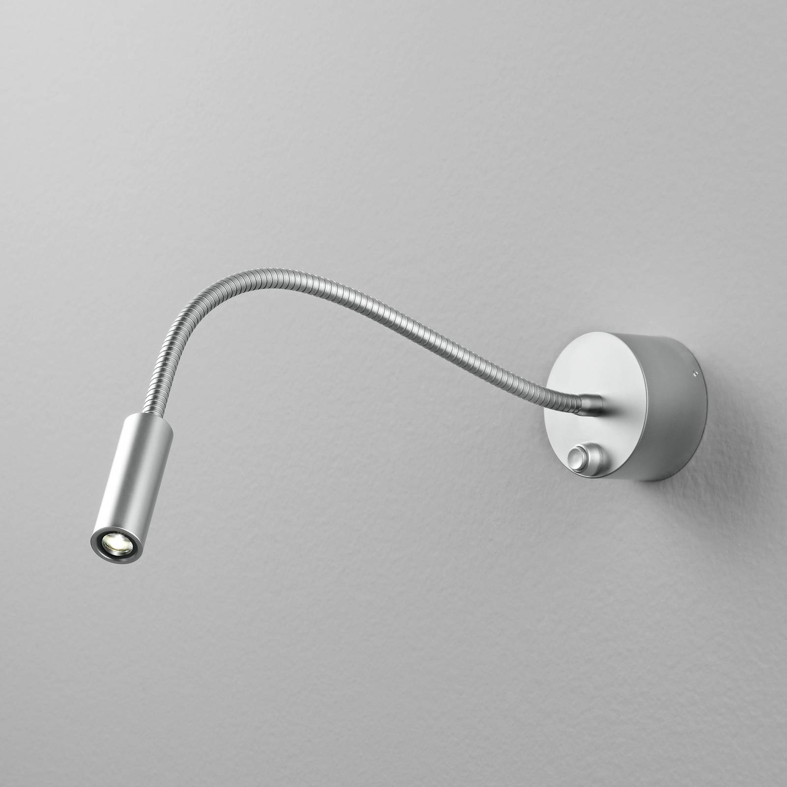 Egger Zooom T Flex LED-Wandleuchte 2.700K, chrom Egger Zooom T Flex LED-Wandleuchte 2.700K, chrom von Egger Licht