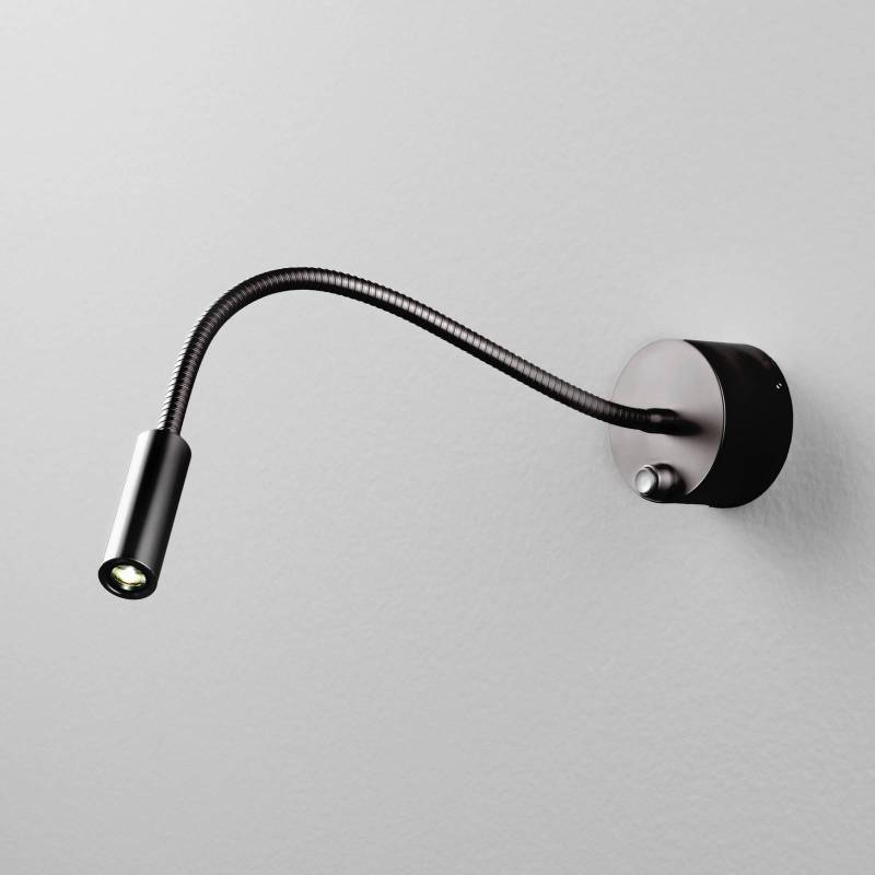 Egger DLS LED-Wandleuchte Zooom T Flex, 2.700K, schwarz von Egger Licht