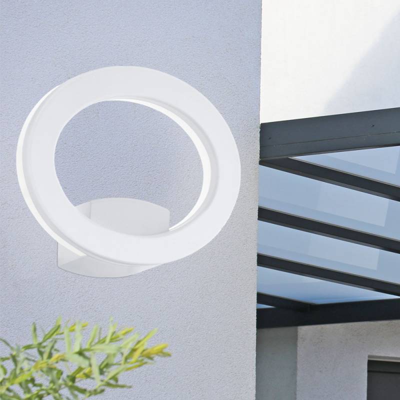 LED Wandleuchte, Ring-Design, weiß, L 20 cm, CELLINI von Eglo