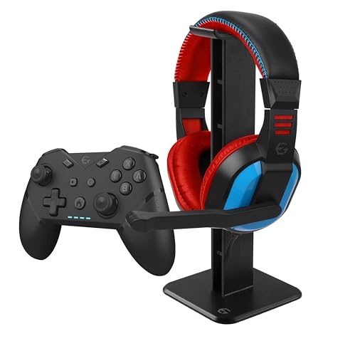 EgoGear Essential Pack SBP30 – Kopfhörer – Fernbedienung – Unterstützung für Nintendo Switch, Switch OLED, PS3 und PC von EgoGear