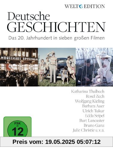 Deutsche Geschichten - Das 20. Jahrhundert in sieben großen Filmen [17 DVDs] von Egon Günther