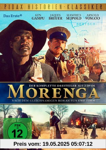 Morenga - Die komplette 3-teilige Abenteuerserie (Pidax Historien-Klassiker) [2 DVDs] von Egon Günther