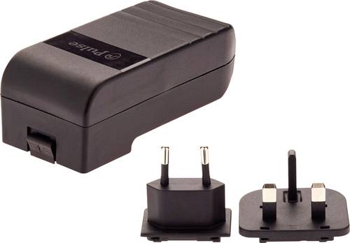 Egston 003920490 Steckernetzteil, Festspannung 12 V/DC 2A 24W mit Europa-Adapter, mit UK-Adapter von Egston
